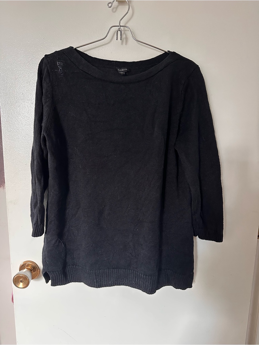 Talbots 100% Linen Lightweight Sweater